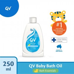 QV Baby Bath Oil Minyak Mandi Bayi Kulit Kering...